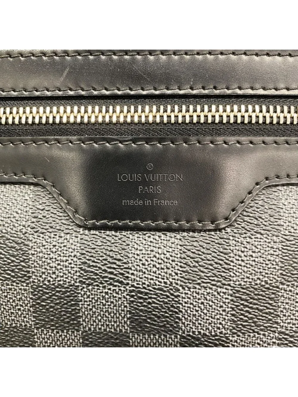 Louis Vuitton Shoulder Bag Damier Graphite Mick MM Black